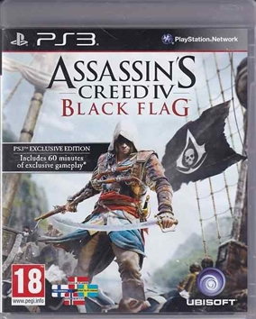 Assassins Creed IV Black Flag - PS3 (B Grade) (Genbrug)